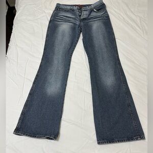 Cadini Sport 33x34 boot cut, button fly jeans, made in Italy, hardly worn